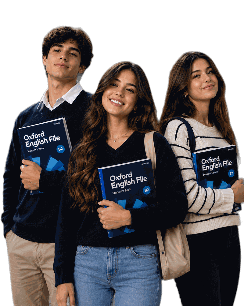Estudiantes certificándose con Oxford en Hayim School